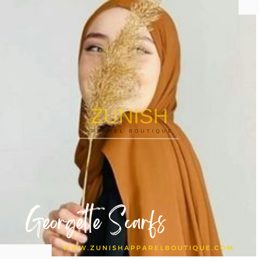 Georgette Scarf Musturd