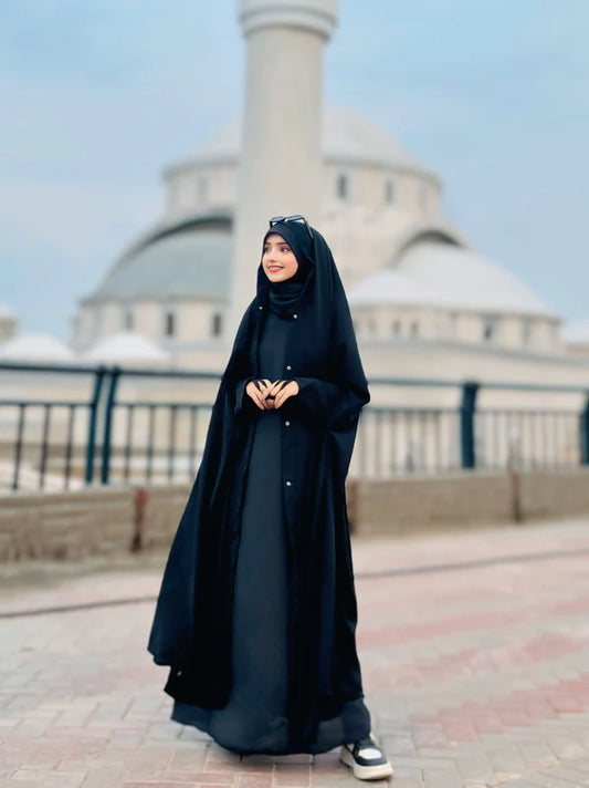 Zunish Hijabs – Irani Chadar with Sleeves & Buttons