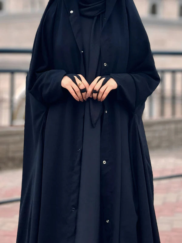Zunish Hijabs – Irani Chadar with Sleeves & Buttons