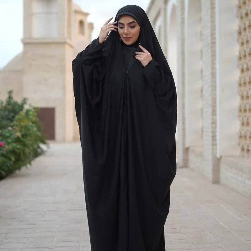 Zunish Hijabs – Irani Chadar with Sleeves & Zipper